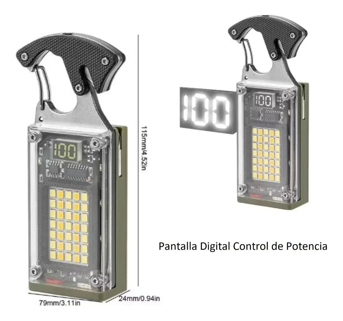 Linterna Multiusos 4 en 1 W5181 LLavero